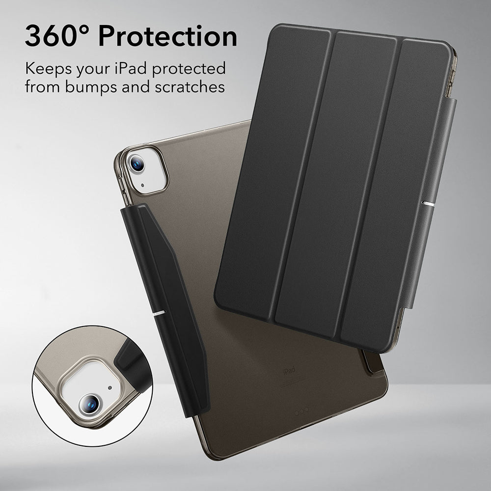Custodia per Apple iPad Air 13 (2026) / Air 13 (2025) / Air 13 (2024), ESR, Ascend Trifold, Grigio Satinato