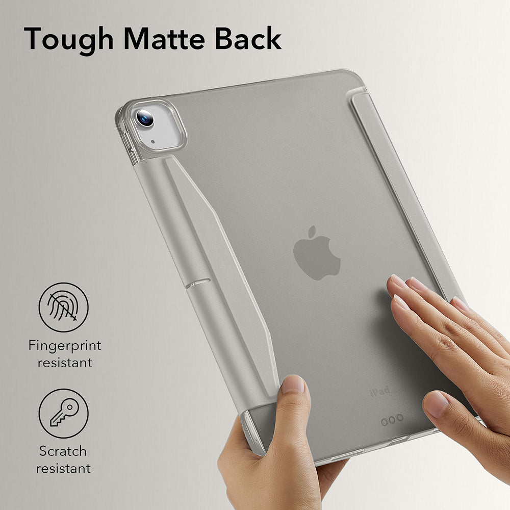 Custodia per Apple iPad Air 13 (2026) / Air 13 (2025) / Air 13 (2024), ESR, Ascend Trifold, Grigio Satinato