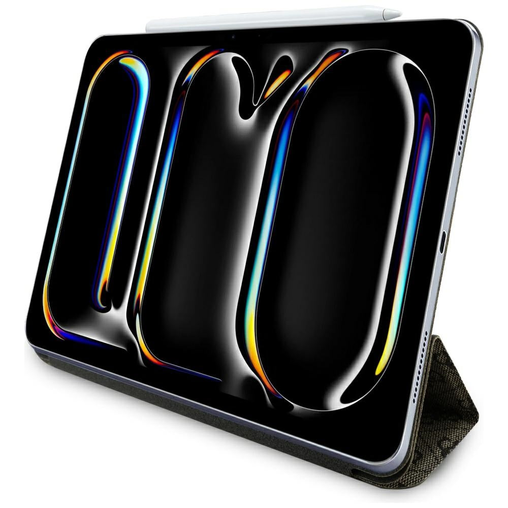Custodia per Apple iPad Air 13 (2026) / Air 13 (2025) / Air 13 (2024), Guess, 4G Big Logo, Marrone