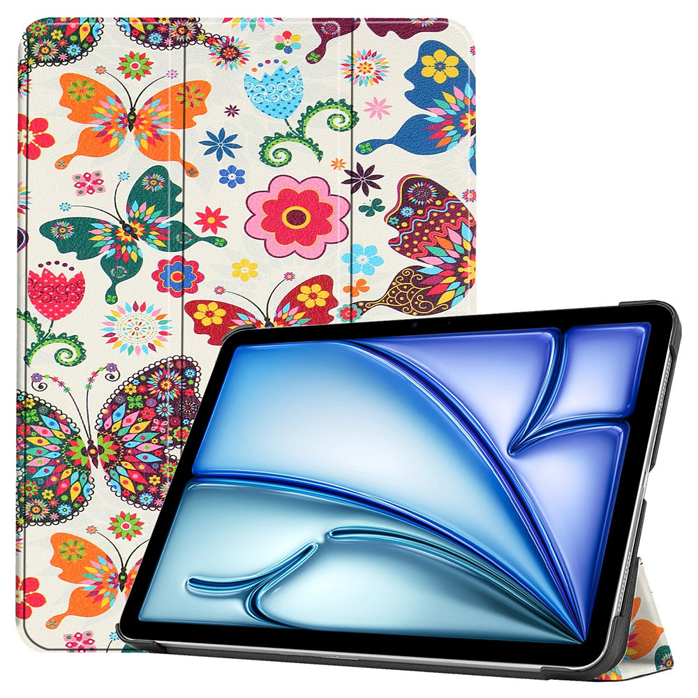 Custodia per Apple iPad Air 13 (2026) / Air 13 (2025) / Air 13 (2024), Techsuit, FoldPro Butterfly, Multicolore