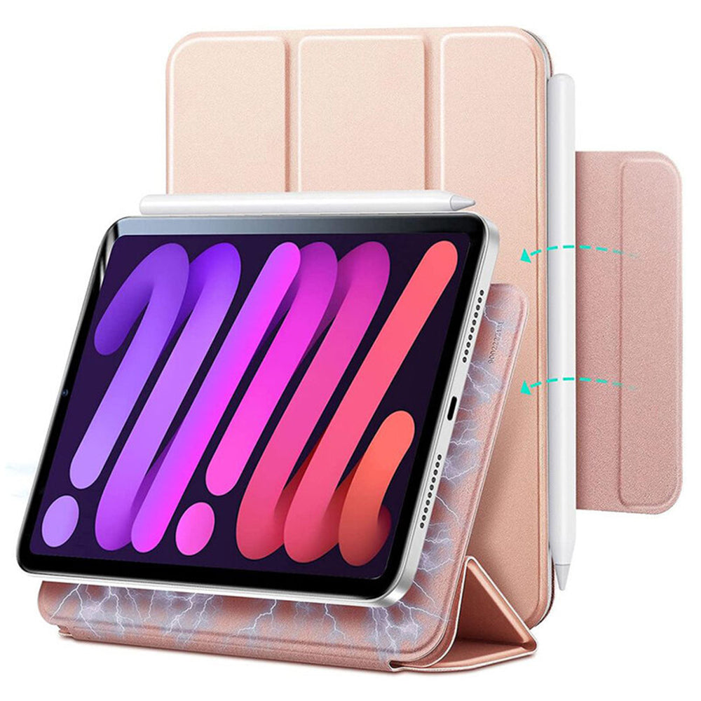 Custodia per Apple iPad mini (2024) / mini (2021), ESR, Rebound, Rosa Dorato