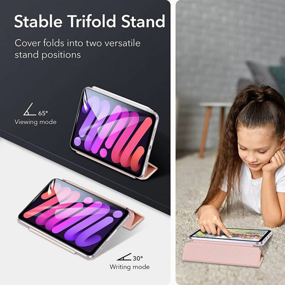 Custodia per Apple iPad mini (2024) / mini (2021), ESR, Rebound, Rosa Dorato