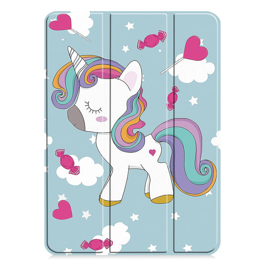 Custodia per Apple iPad Pro 11 (2024), Techsuit, FoldPro Unicorn, Multicolore