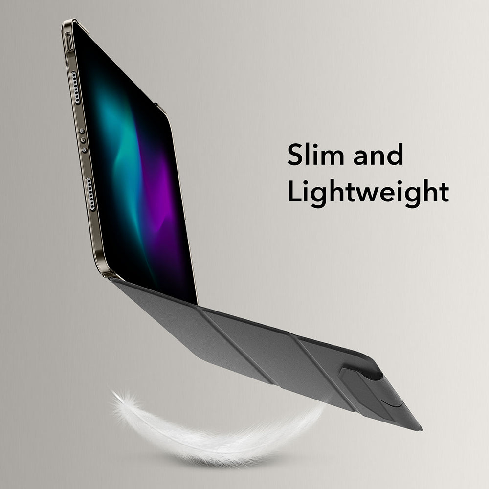 Custodia per Apple iPad Pro 13 (2024), ESR, Ascend Trifold, Nera Satinata