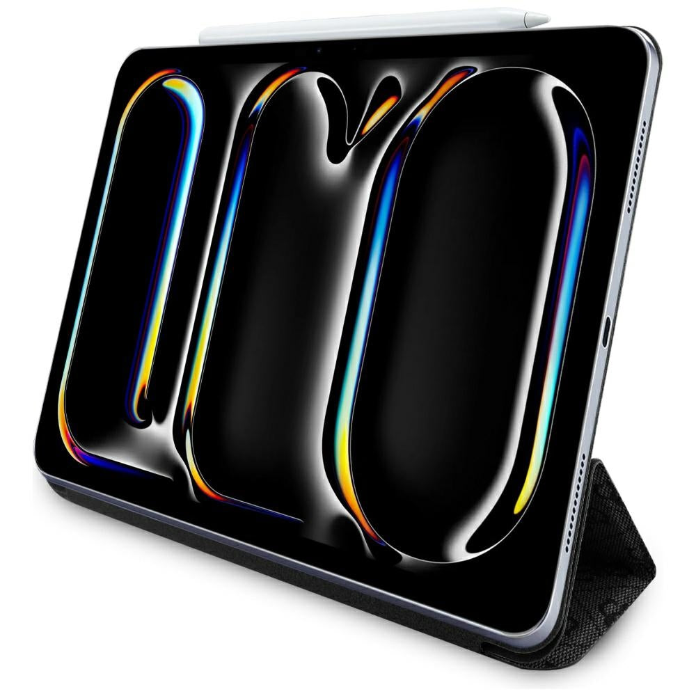 Custodia per Apple iPad Pro 13 (2024), Guess, 4G Big Logo, Nera