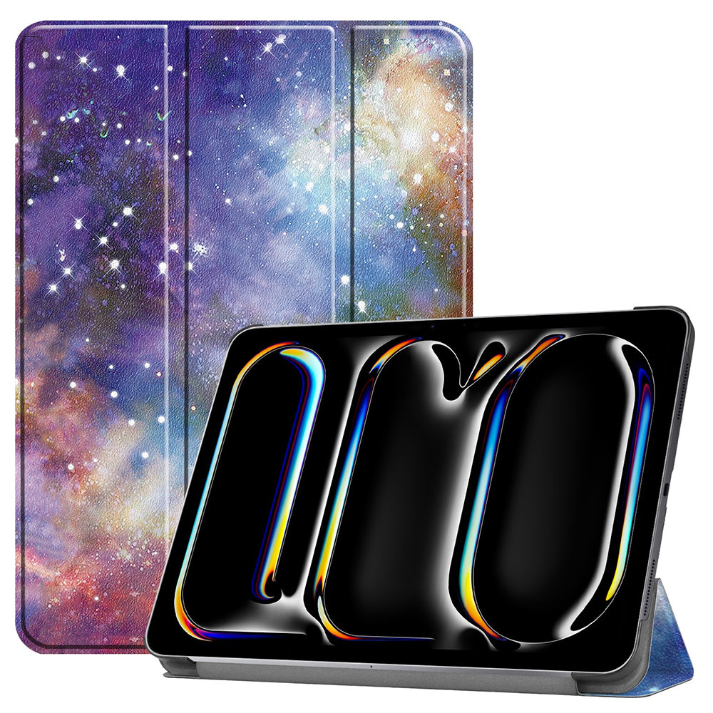 Custodia per Apple iPad Pro 13 (2024), Techsuit, FoldPro Galaxy, Multicolore