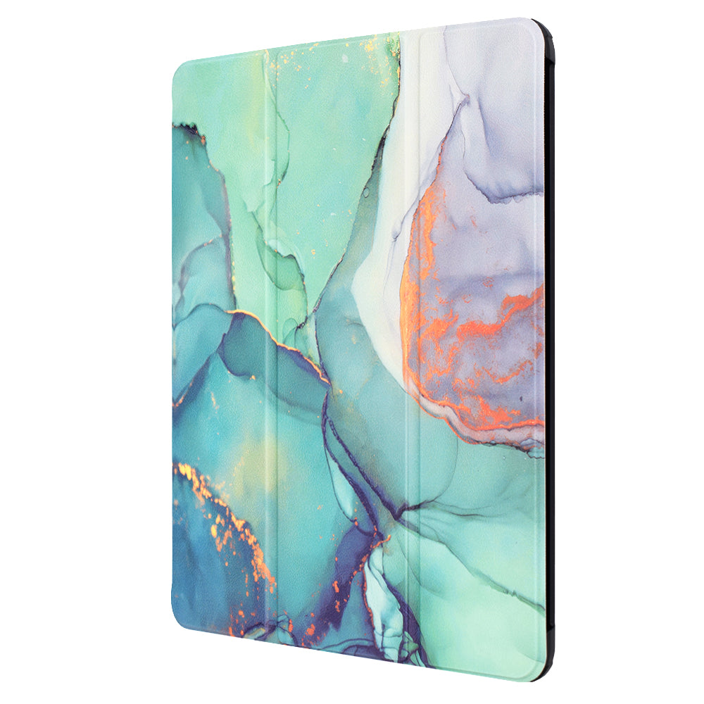 Custodia per Apple iPad Pro 13 (2024), Techsuit, FoldPro Green Time, Multicolore