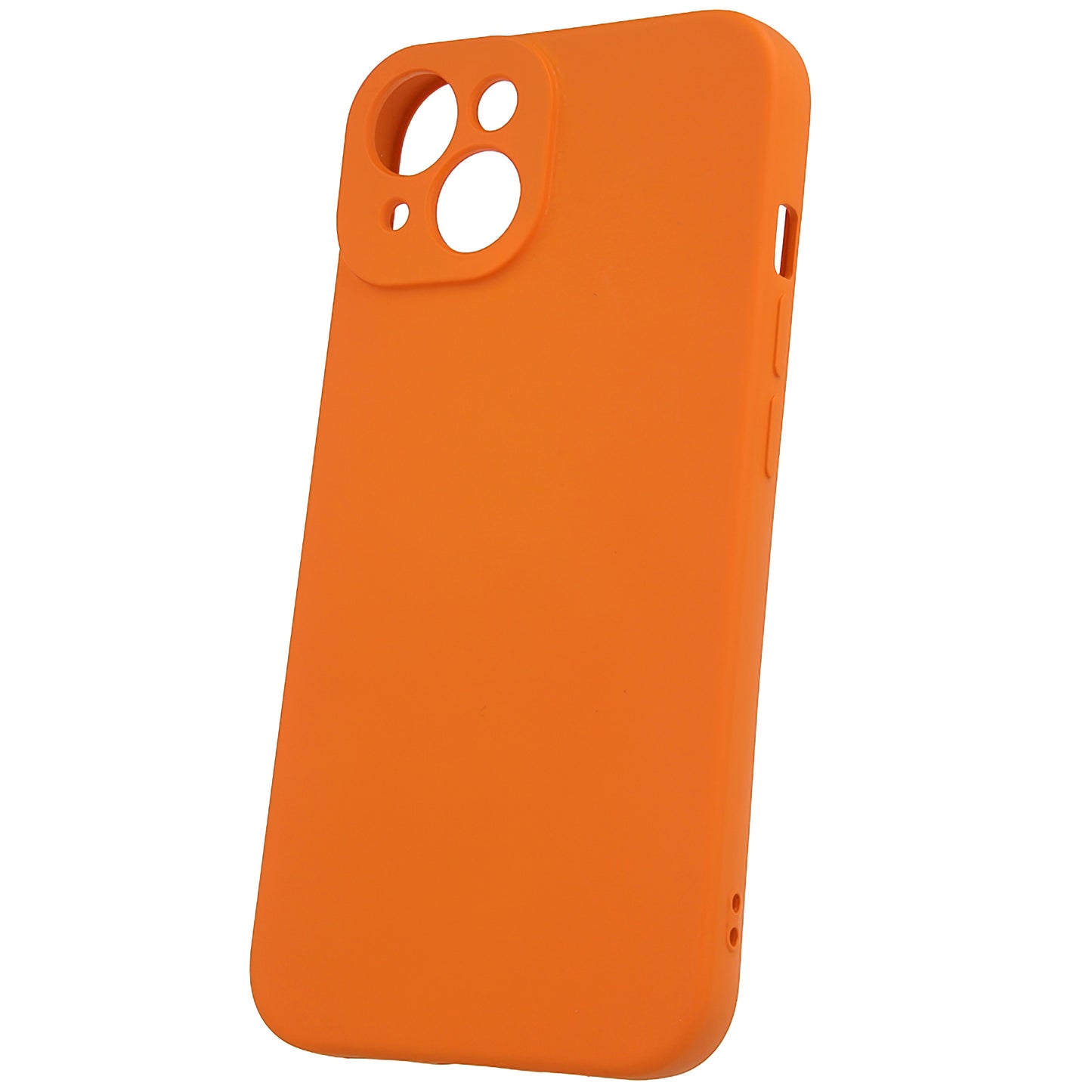 Custodia per Apple iPhone 16 Plus, OEM, Silicone, Arancione