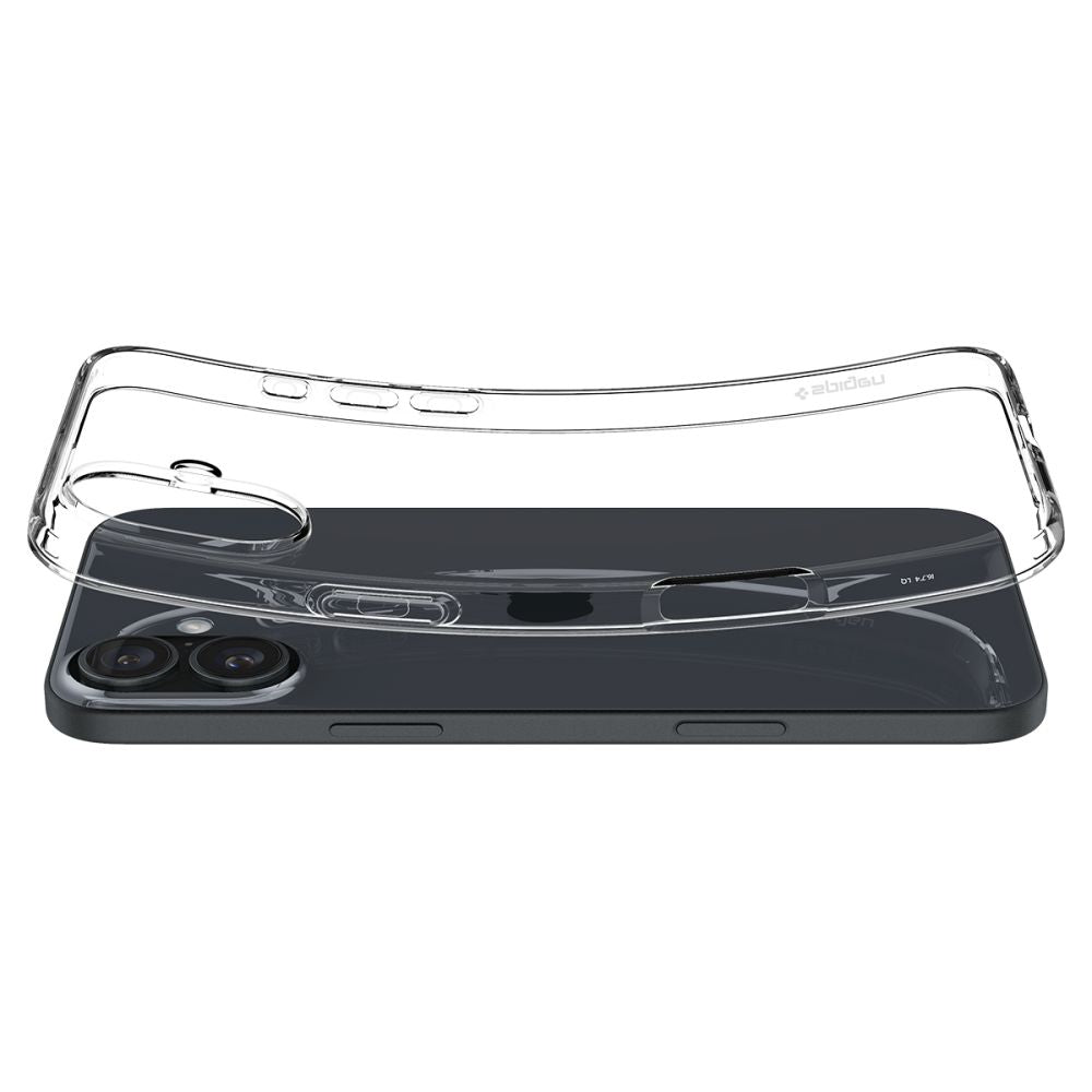 Custodia per Apple iPhone 16 Plus, Spigen, a cristalli liquidi, trasparente ACS08064