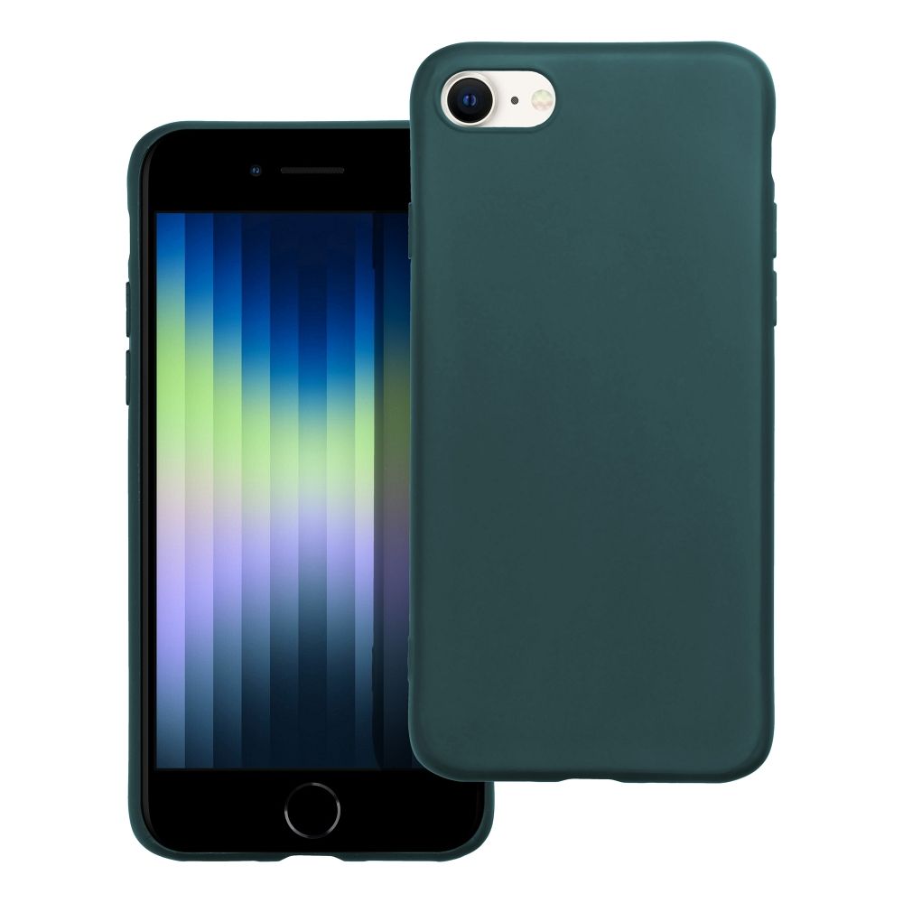Custodia per Apple iPhone SE (2022) / SE (2020) / 8 / 7, OEM, Opaca, Verde