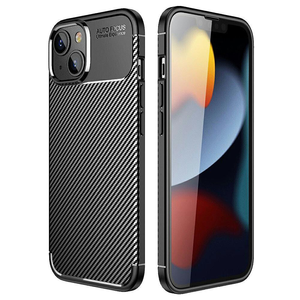 Custodia per Apple iPhone 17 Pro, OEM, Carbon Enviro, Nera