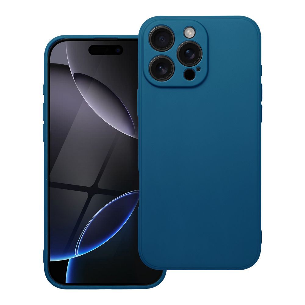 Custodia per Apple iPhone 16 Pro Max, OEM, Opaca, Blu