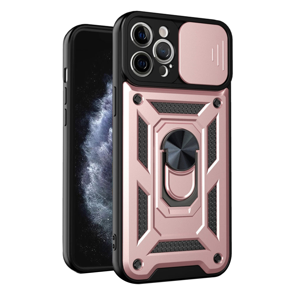 Custodia per Apple iPhone 11 Pro, Techsuit, CamShield, Rosa