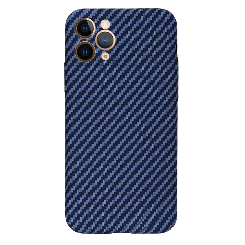 Custodia per Apple iPhone 11 Pro, Techsuit, Carbonite FiberShell, Turchese
