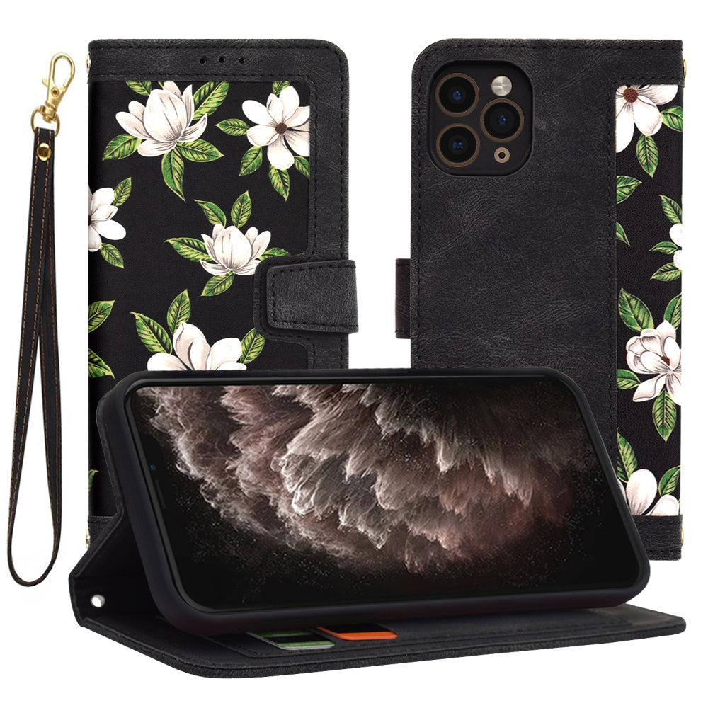 Custodia per Apple iPhone 11 Pro, Techsuit, FlipCraft, Nera