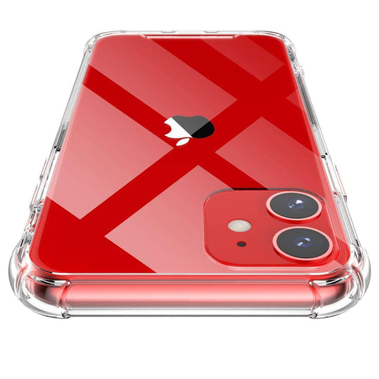 Case for Apple iPhone 12, Techsuit, Shockproof Clear, Transparent