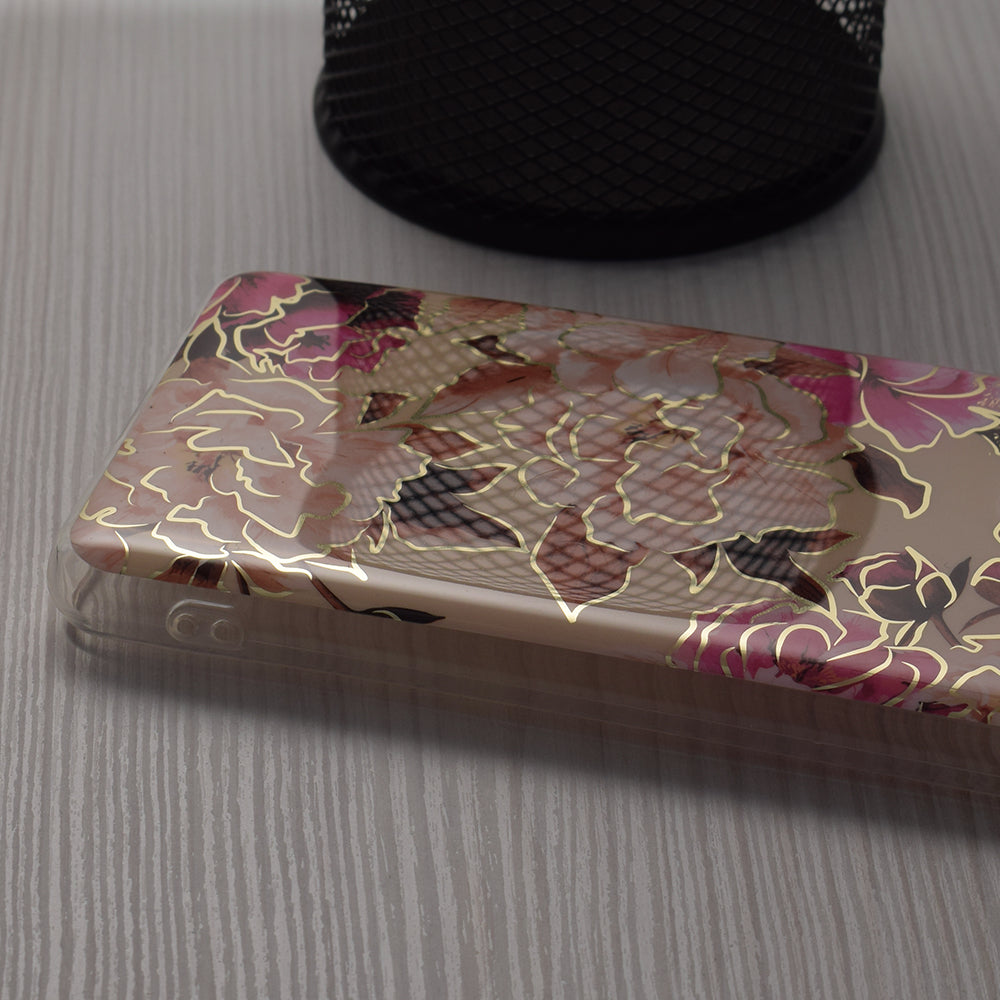 Custodia per Apple iPhone 13 Pro Max, Techsuit, Marble, Beige