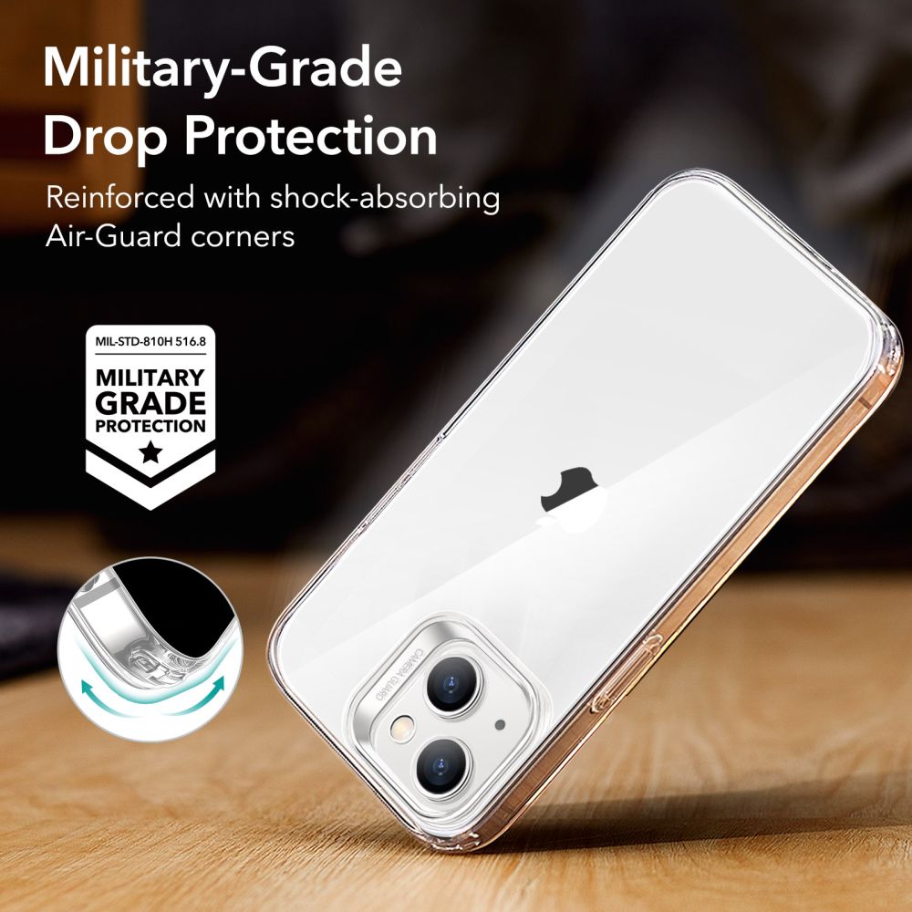 Custodia per Apple iPhone 14 / 13, ESR, Project Zero, Trasparente