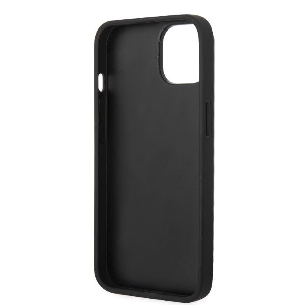 Custodia per Apple iPhone 14, Karl Lagerfeld, Glitter Choupette Patch, Argento