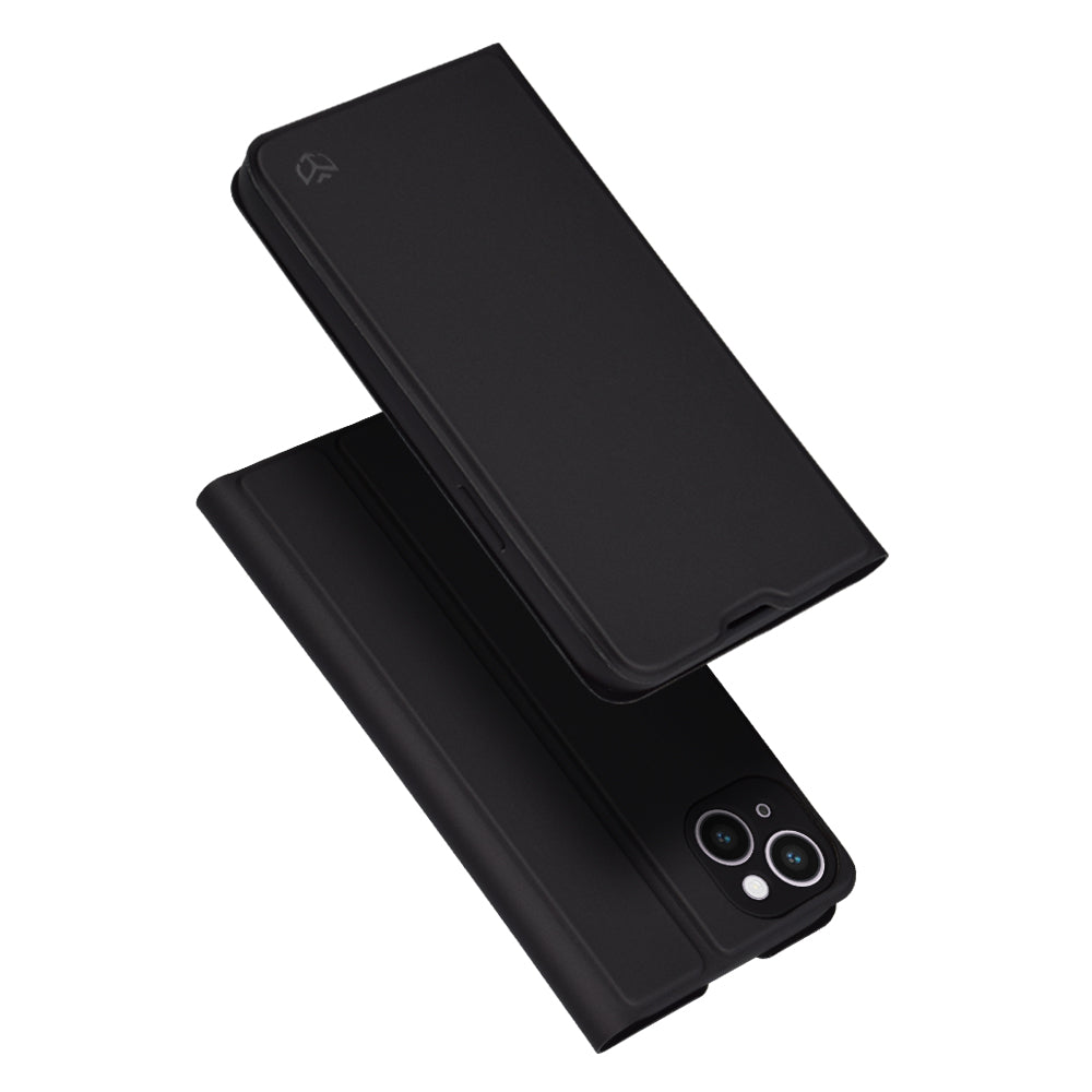 Custodia per Apple iPhone 14 Plus, Techsuit, Magskin Book, Nera
