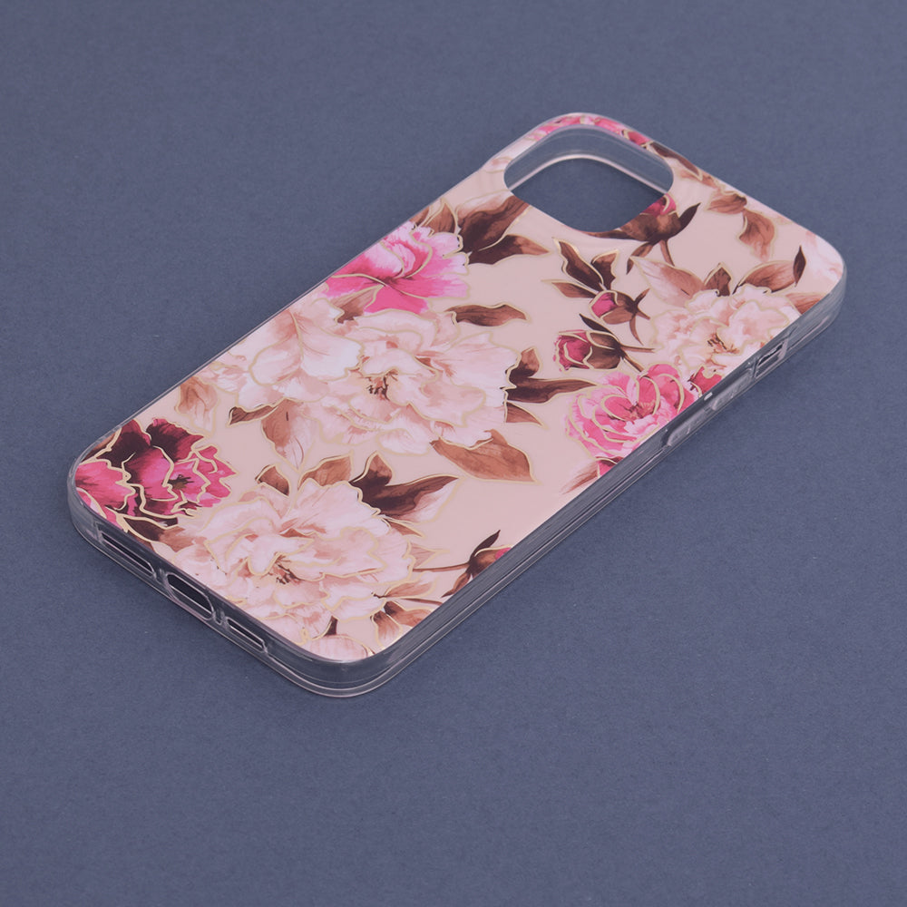 Custodia per Apple iPhone 14 Plus, Techsuit, Marble, Beige