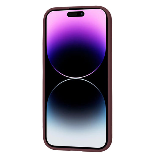 Custodia per Apple iPhone 14 Pro, Techsuit, SoftFlex, Ciliegia