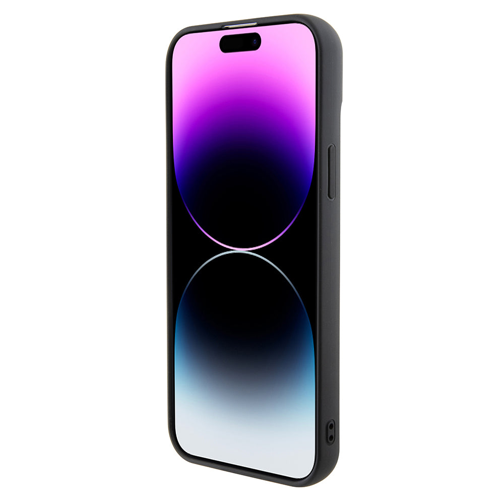 Custodia per Apple iPhone 15 Plus, Karl Lagerfeld, 3D Rubber Multi Logo, Nera
