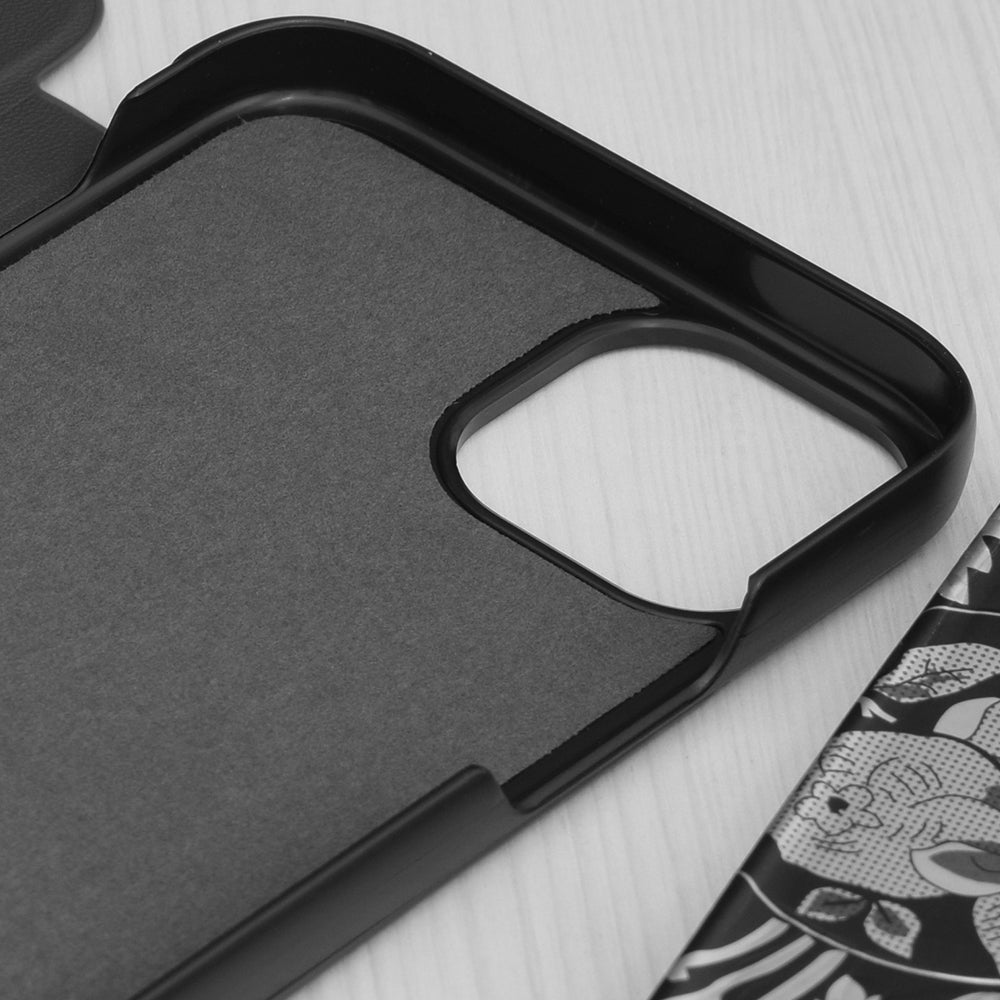 Custodia per Apple iPhone 15 Plus, Techsuit, eFold, Nera