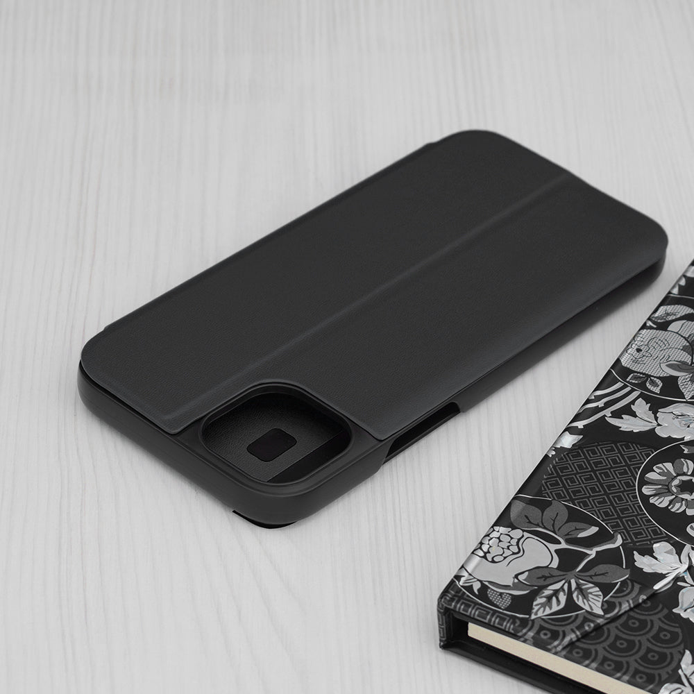 Custodia per Apple iPhone 15 Plus, Techsuit, eFold, Nera