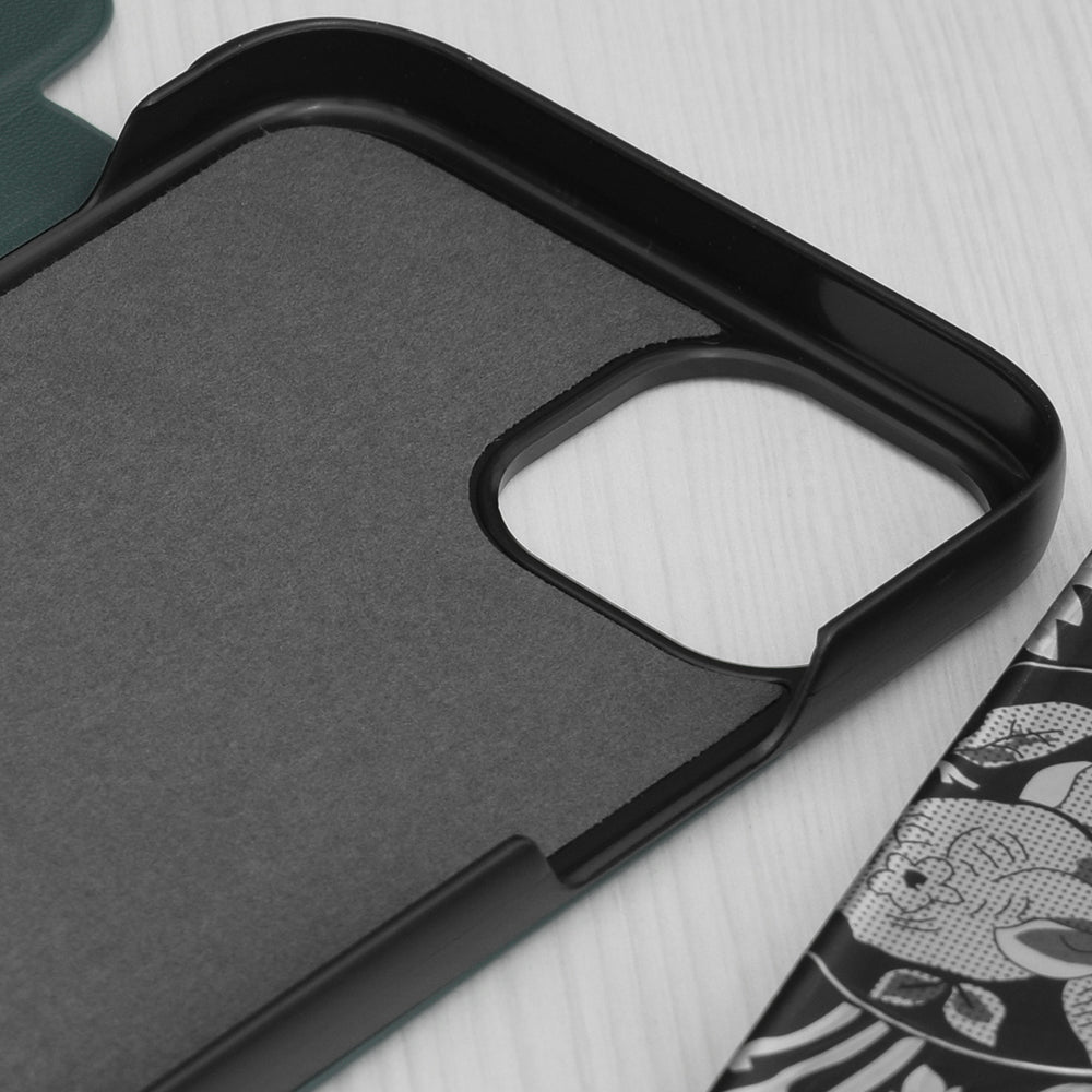 Custodia per Apple iPhone 15 Plus, Techsuit, eFold, Verde