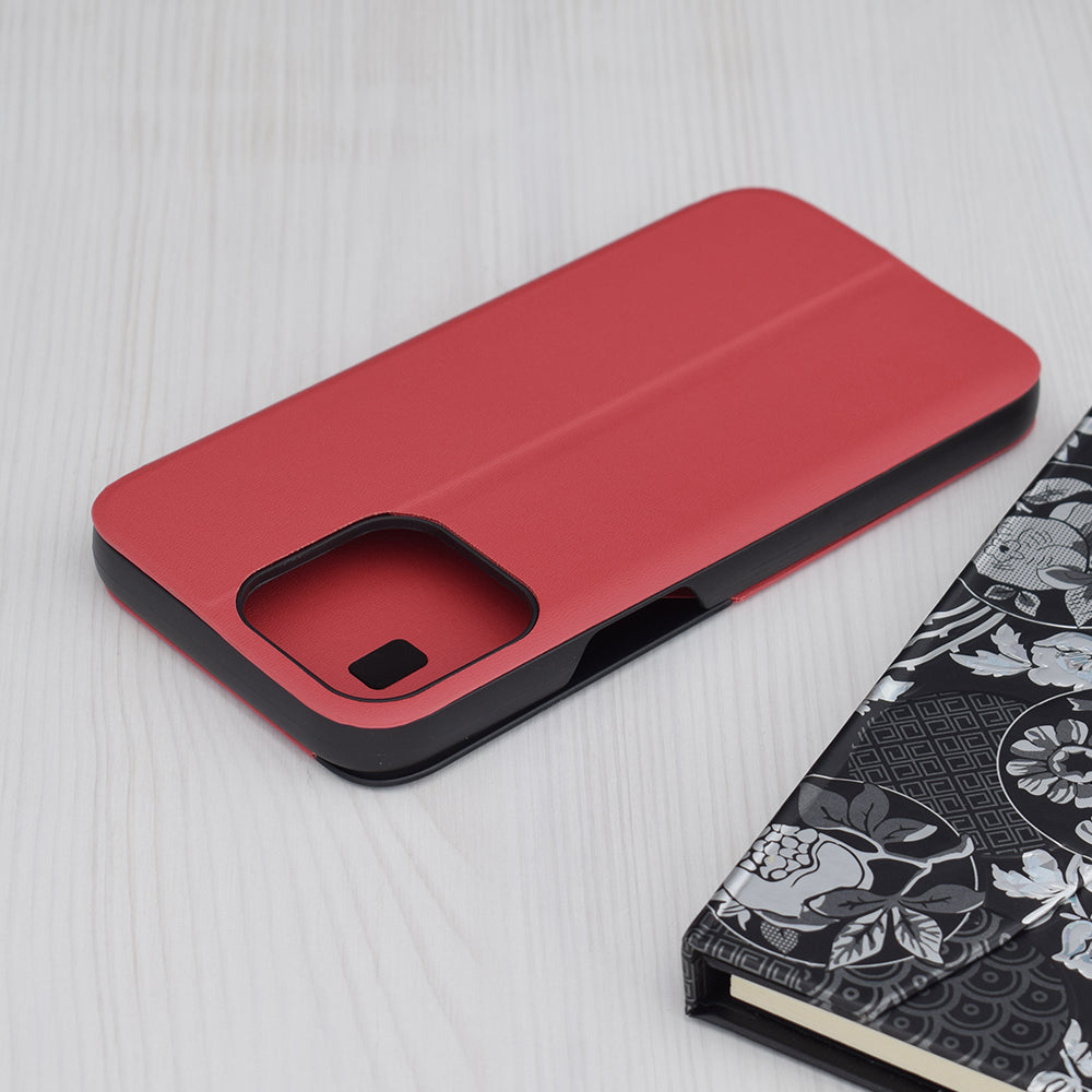 Custodia per Apple iPhone 15 Pro Max, Techsuit, eFold, Rossa