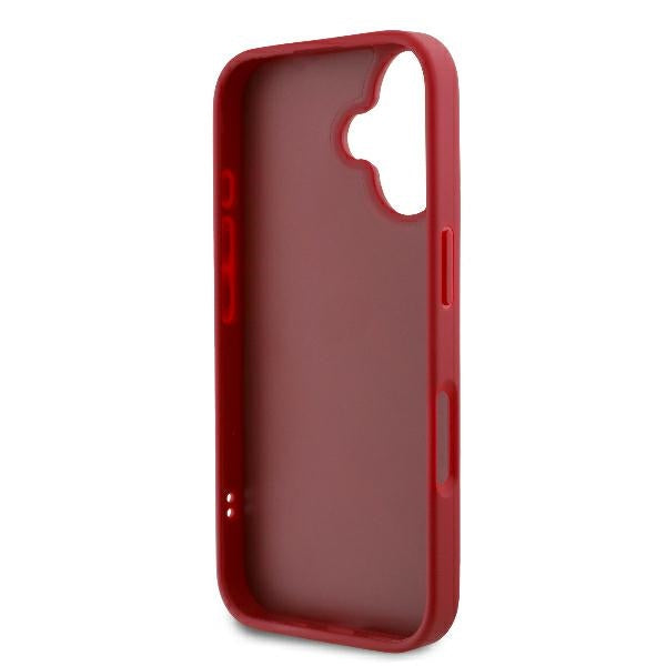 Custodia per Apple iPhone 16, Karl Lagerfeld, Diagonal Quilted Script, Rosie