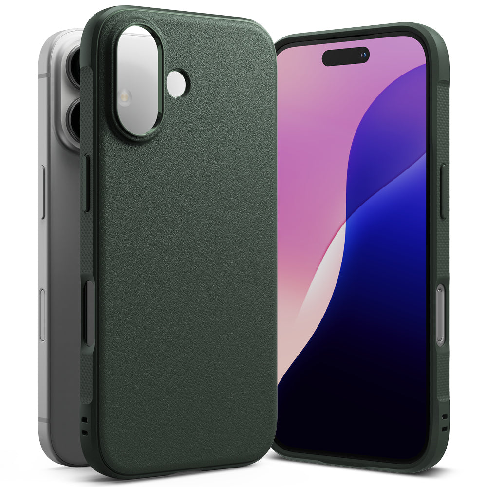 Custodia per Apple iPhone 16 Plus, Ringke, Onyx, Verde Scuro