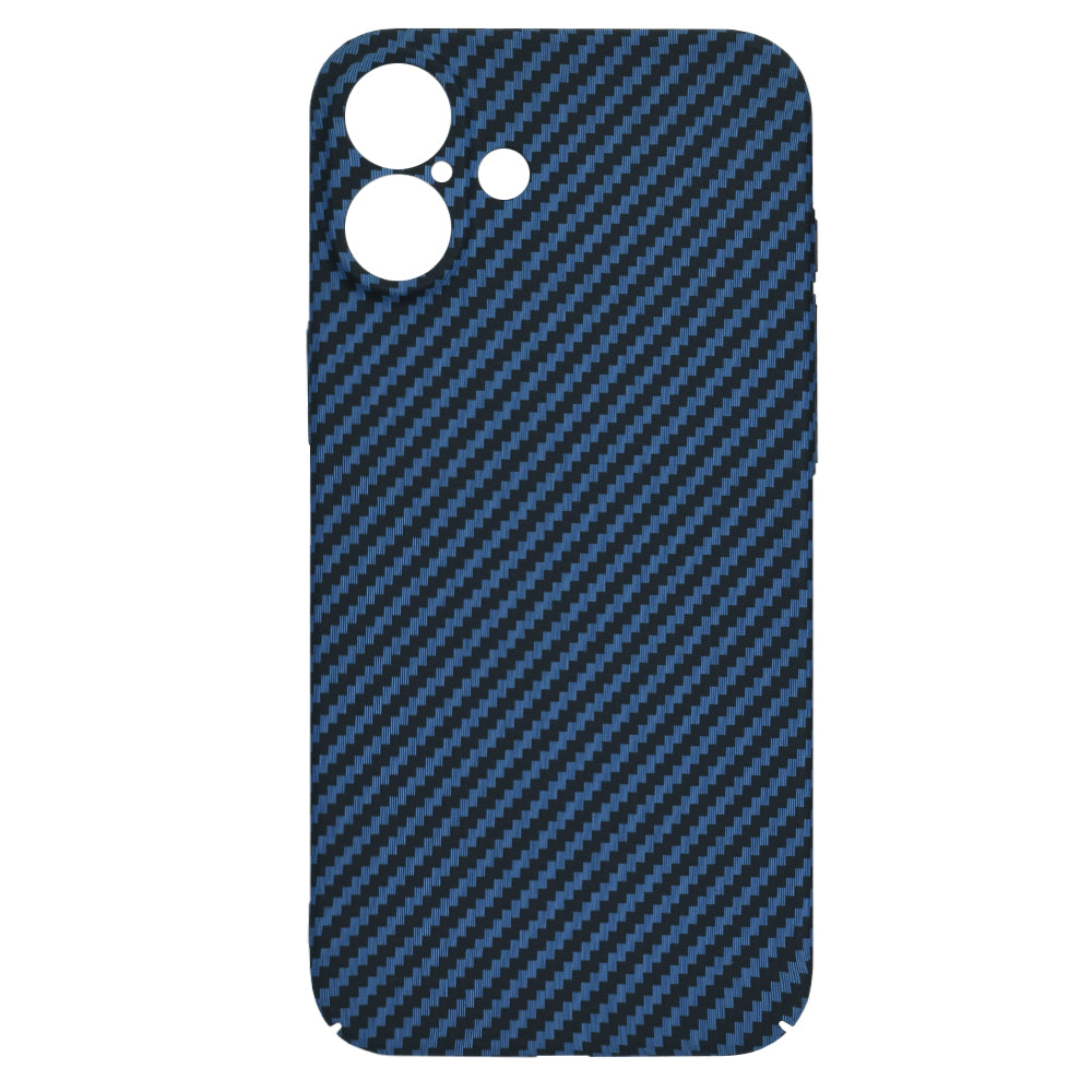 Custodia per Apple iPhone 16 Plus, Techsuit, Carbonite FiberShell, Turchese