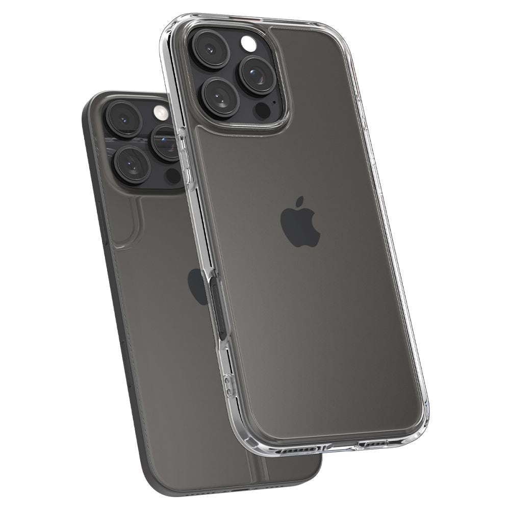 Custodia per Apple iPhone 16 Pro Max, Spigen, Ultra Hybrid, Trasparente ACS07992
