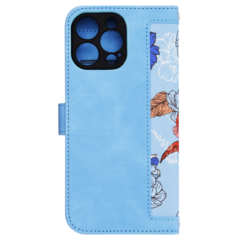 Custodia per Apple iPhone 16 Pro Max, Techsuit, FlipCraft, Blu