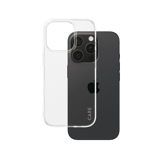 Custodia per Apple iPhone 16 Pro, PanzerGlass, Care Fashionable, Trasparente