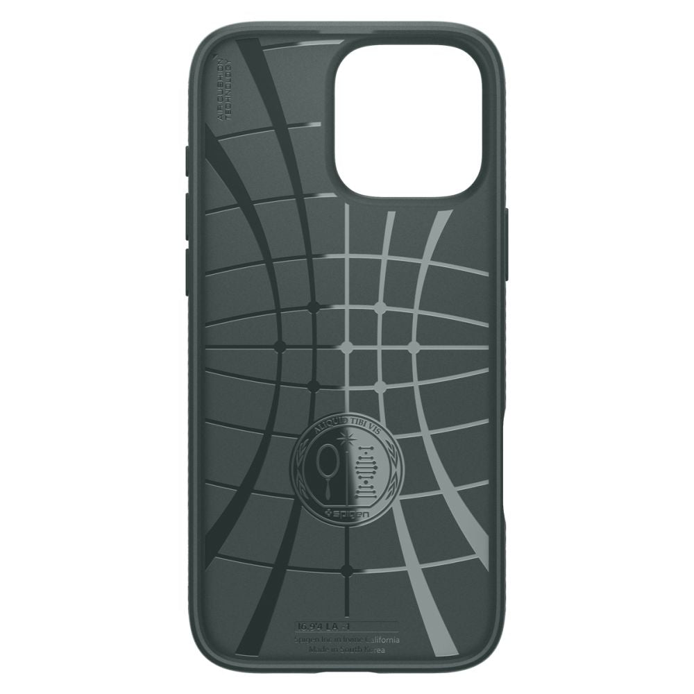 Custodia per Apple iPhone 16 Pro, Spigen, Liquid Air, Verde ACS08119