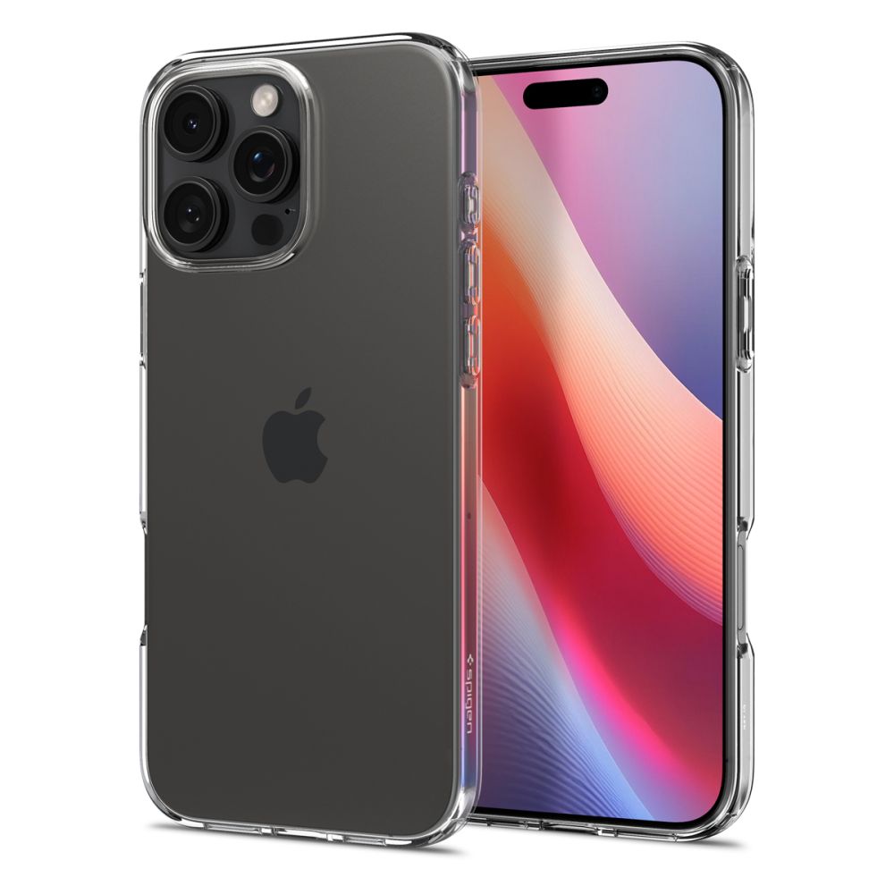 Custodia per Apple iPhone 16 Pro, Spigen, Liquid Crystal, Trasparente ACS08112