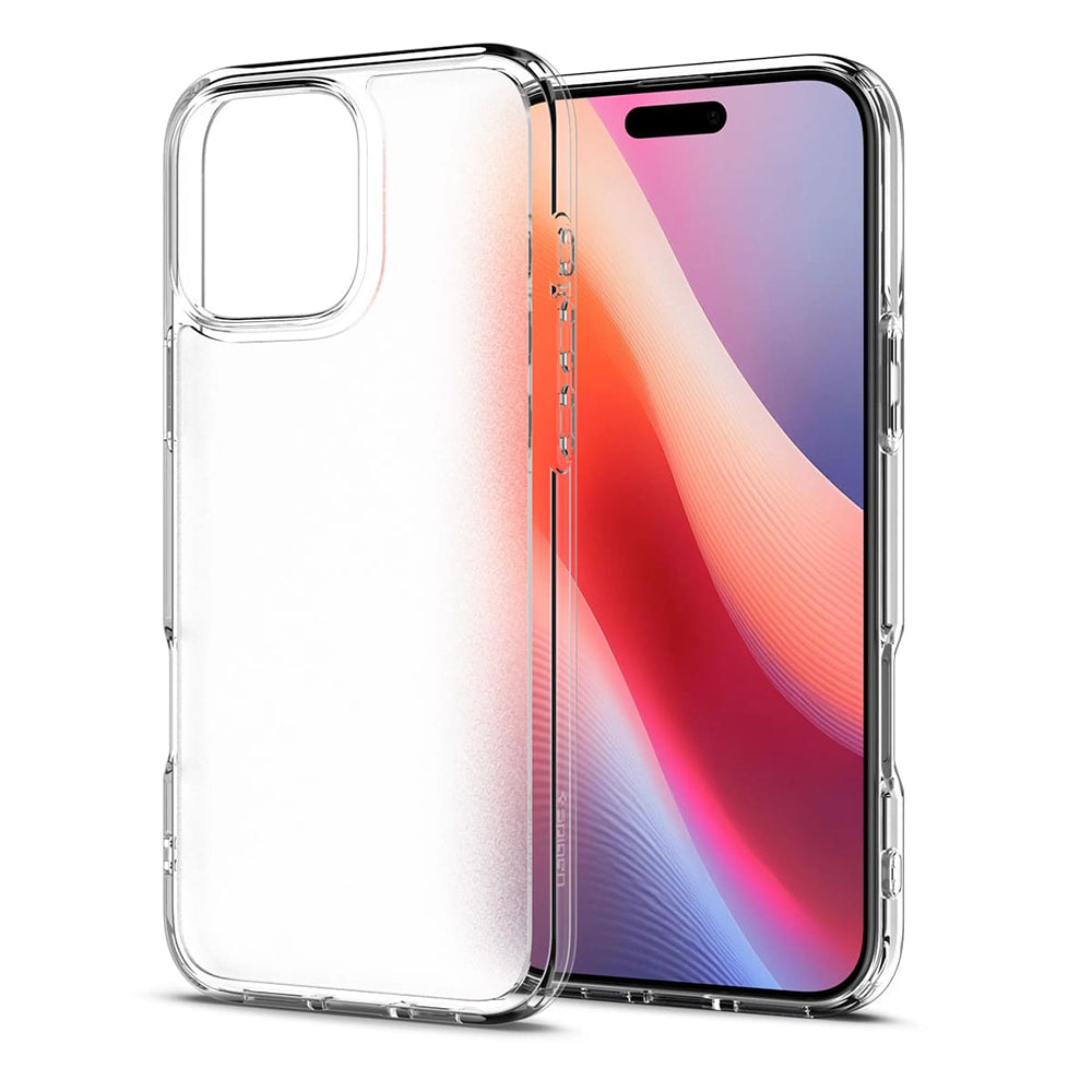 Custodia per Apple iPhone 16 Pro, Spigen, Ultra Hybrid, Trasparente Satinata ACS08122