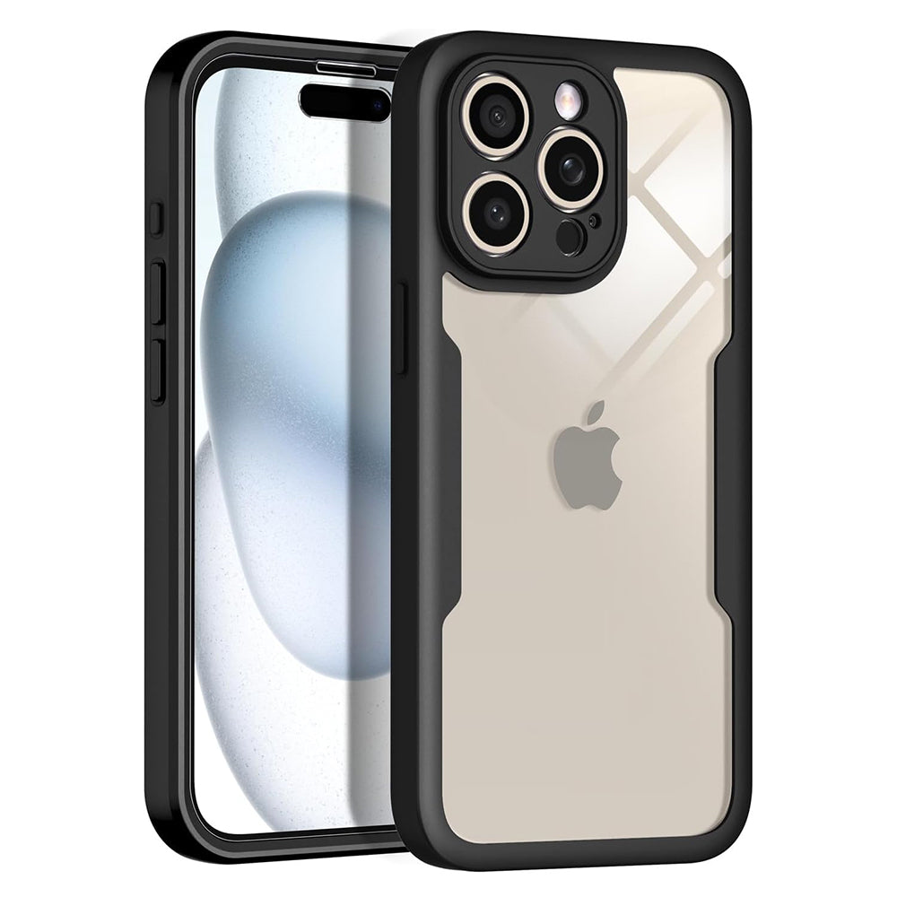Custodia per Apple iPhone 16 Pro, Techsuit, ColorVerse 360, Viola