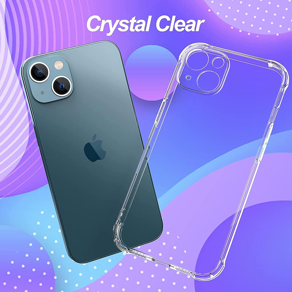 Custodia per Apple iPhone 16 Pro, Techsuit, Shockproof Clear, Trasparente