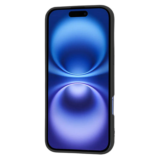 Custodia per Apple iPhone 16, Techsuit, SoftFlex, Nera