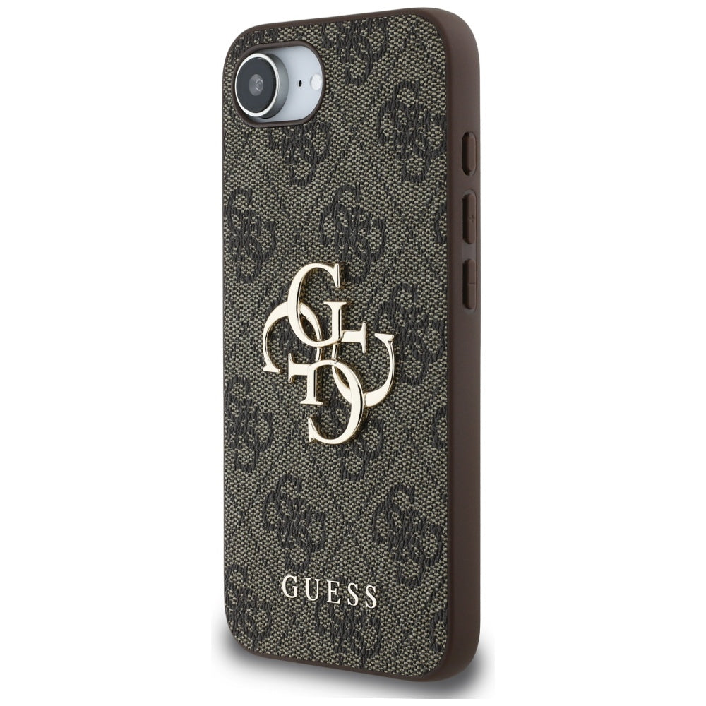 Custodia per Apple iPhone 17e / 16e, Guess, 4G Big Logo, Nera
