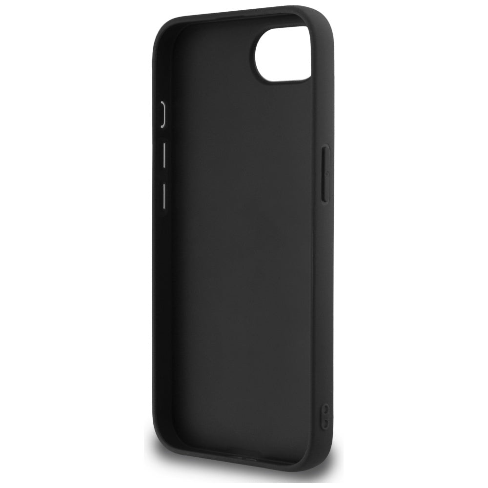 Custodia per Apple iPhone 17e / 16e, Guess, Fixed Glitter Big 4G, Nera