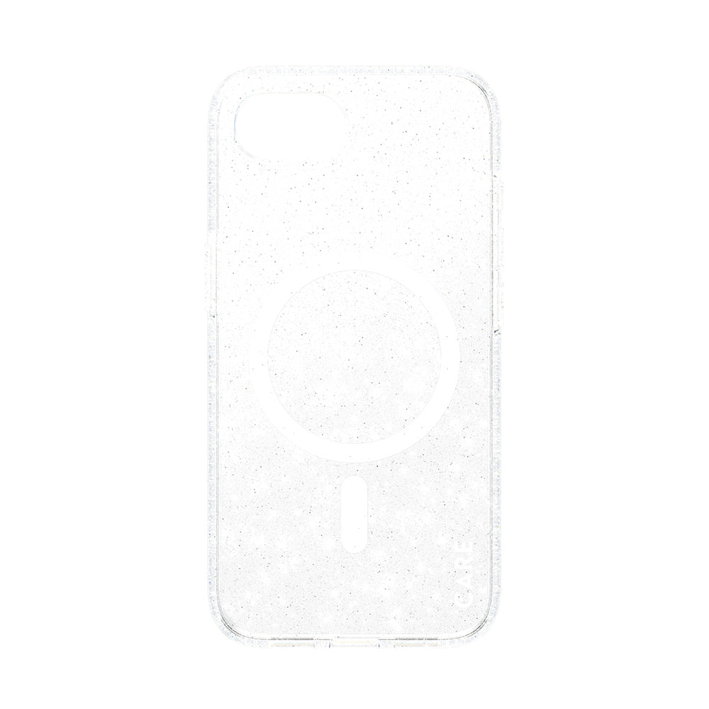 Custodia per Apple iPhone 17e / 16e, PanzerGlass, Care Urban Combat Star Lit, Bianco Trasparente