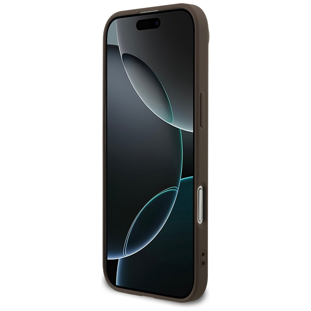 Custodia per Apple iPhone 17 Air, Guess, 4G Big Logo, Marrone