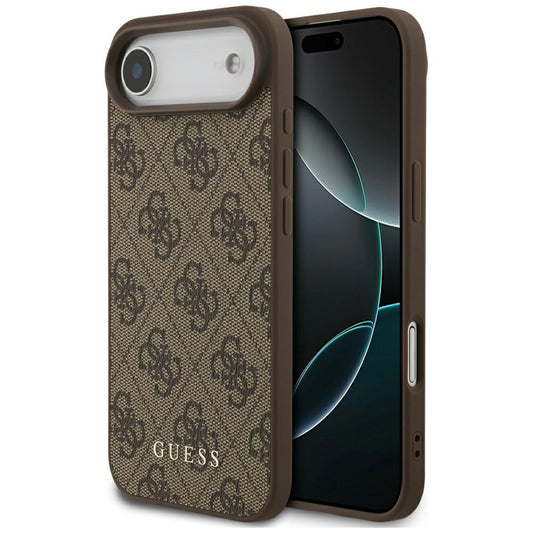 Custodia per Apple iPhone 17 Air, Guess, 4G Classic, Marrone