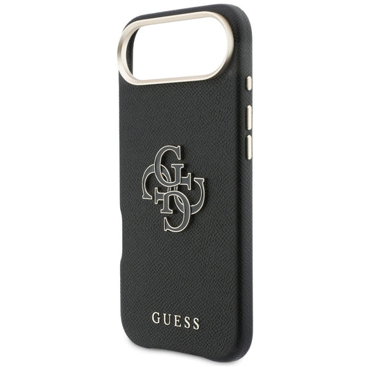 Custodia per Apple iPhone 17 Air, Guess, Resin Logo, Nera