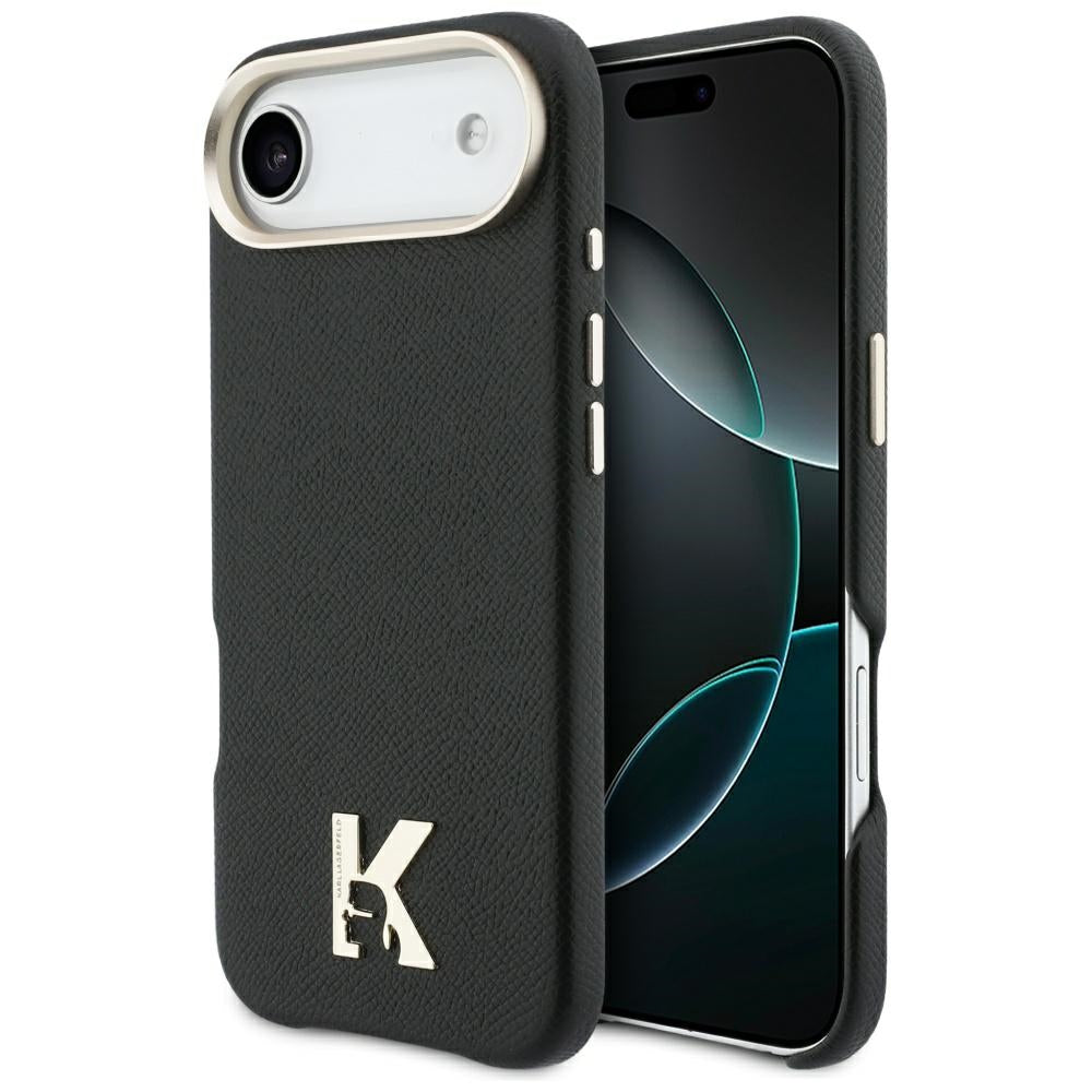 Custodia per Apple iPhone 17 Air, Karl Lagerfeld, Karl Head Logo, Nera